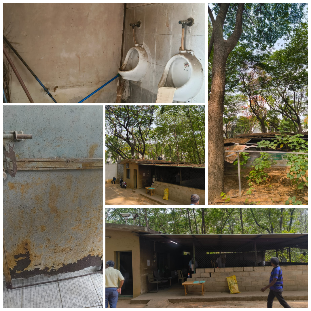Cleaning and repair work on the drivers' restrooms and cooking area at the HPL Gate has commenced (Phase 1).