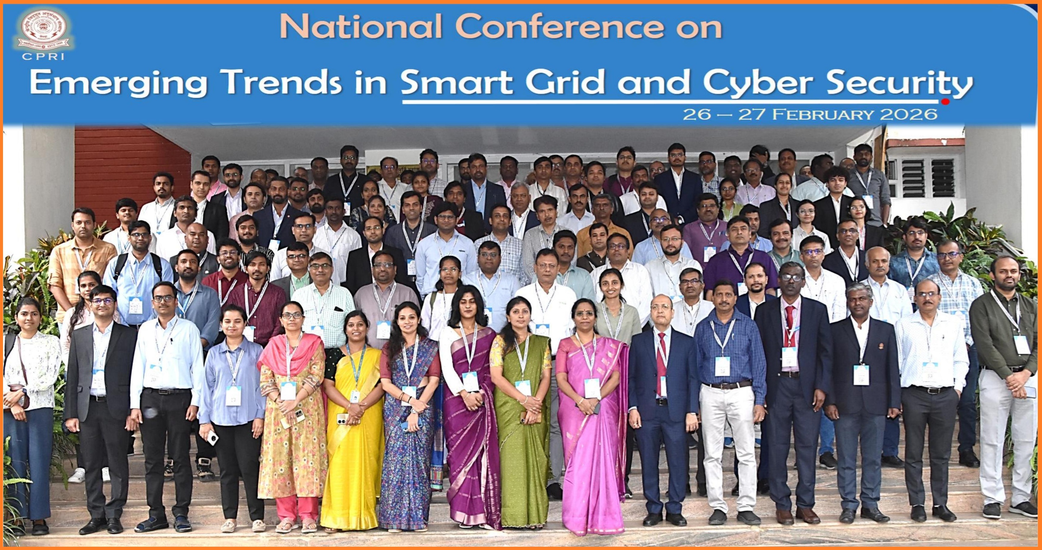 National Conference on Emerging Trends in smart Grid and cyber security as on 26-27 Feb 2026