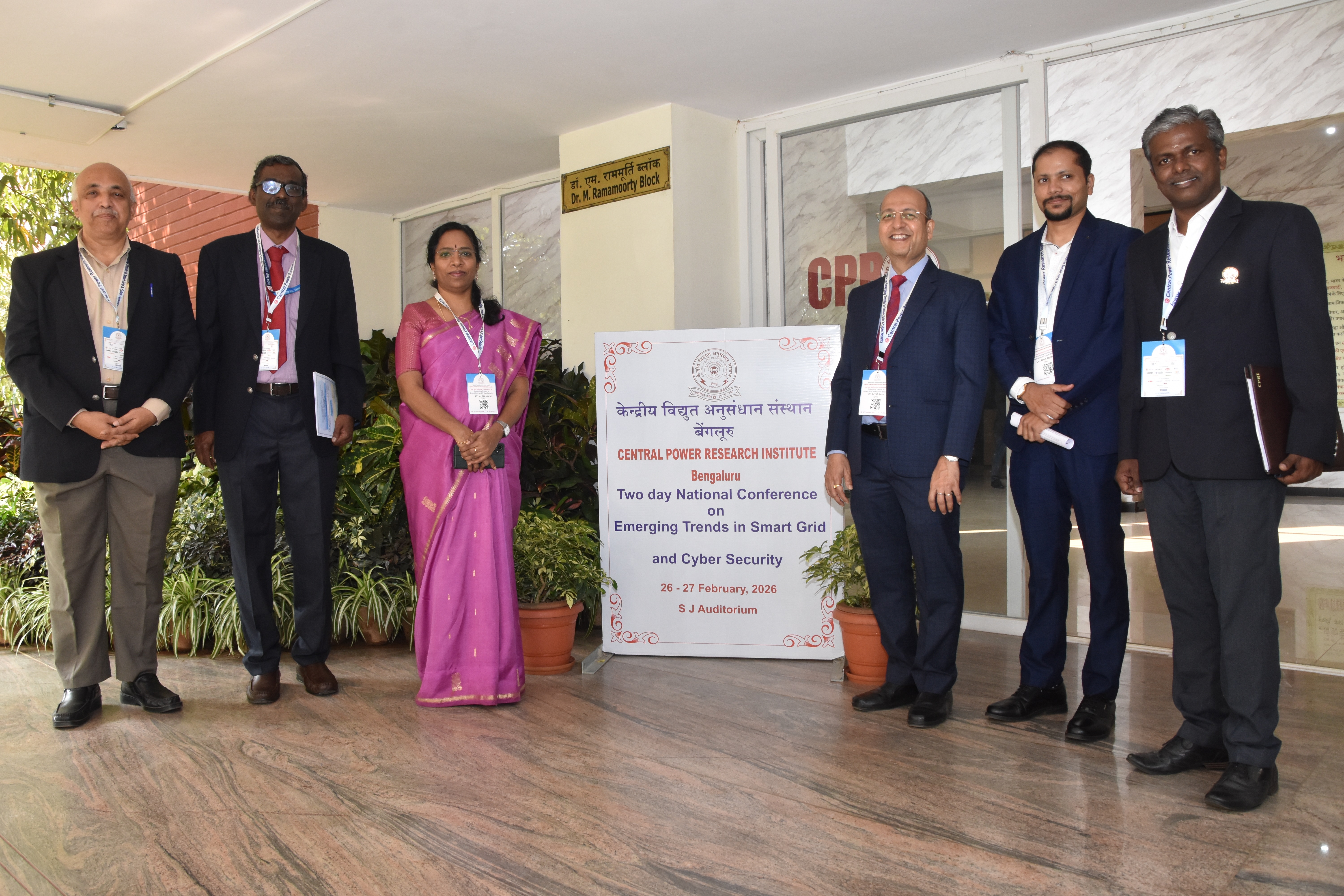 National Conference on Emerging Trends in smart Grid and cyber security as on 26-27 Feb 2026