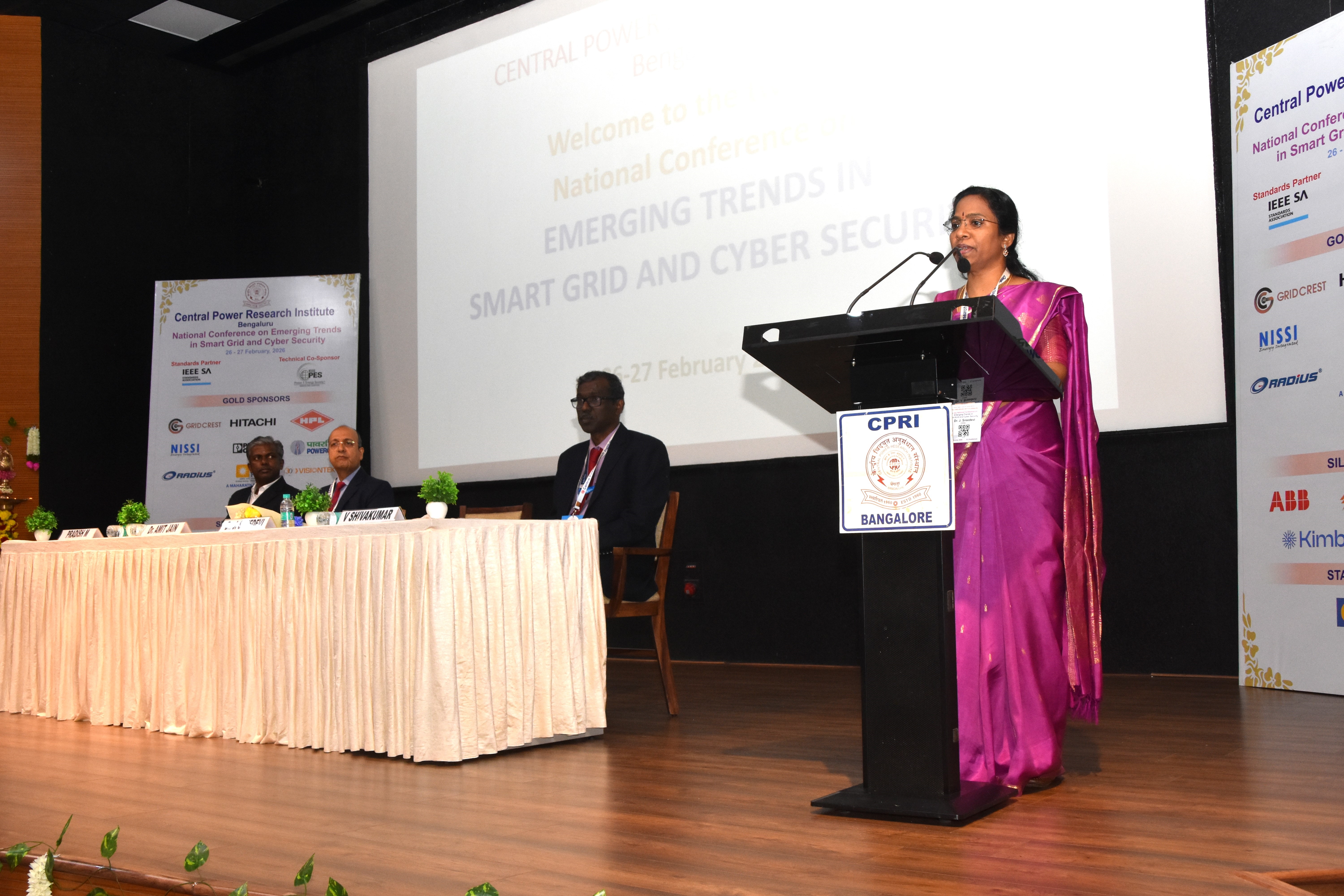 National Conference on Emerging Trends in smart Grid and cyber security as on 26-27 Feb 2026
