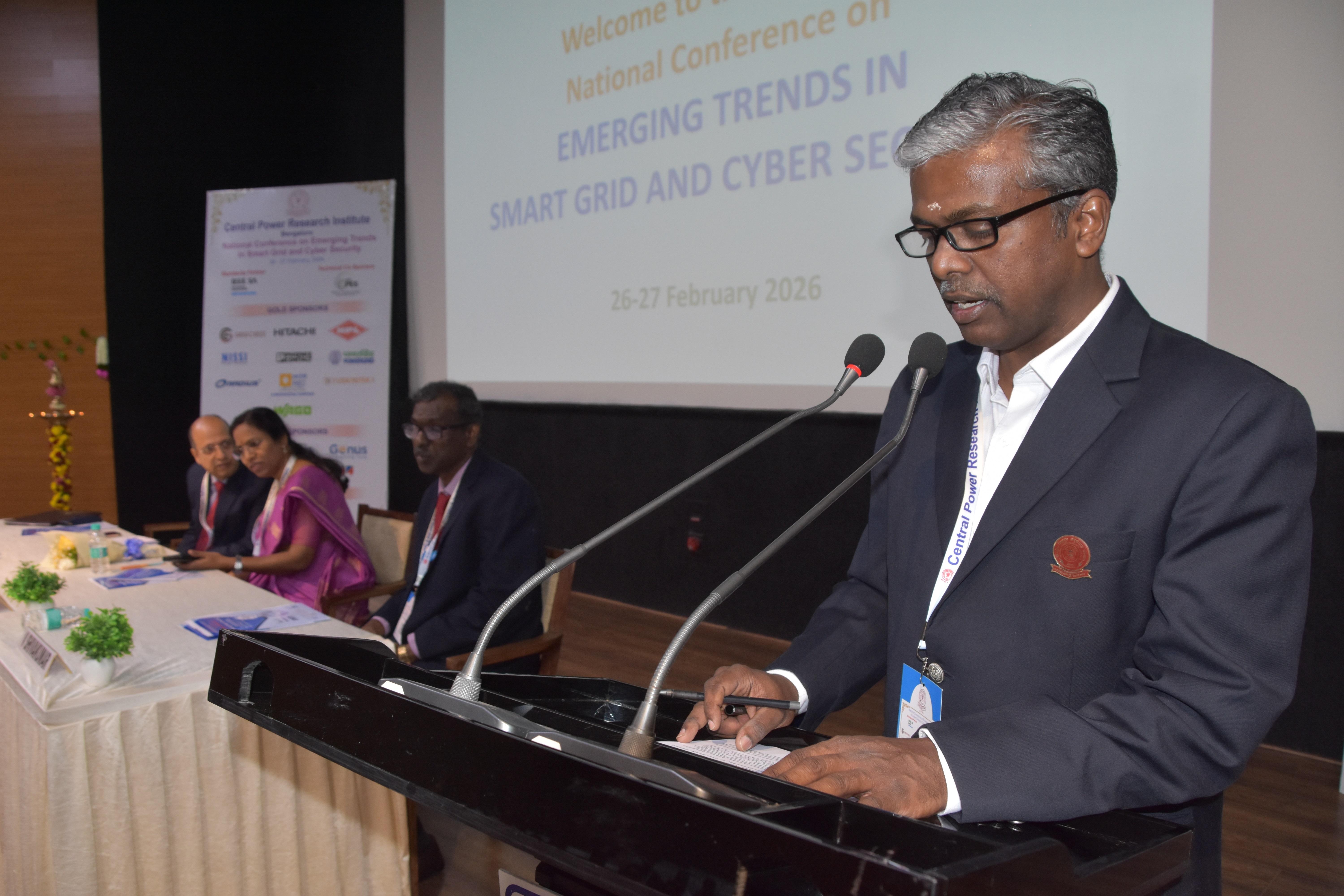 National Conference on Emerging Trends in smart Grid and cyber security as on 26-27 Feb 2026