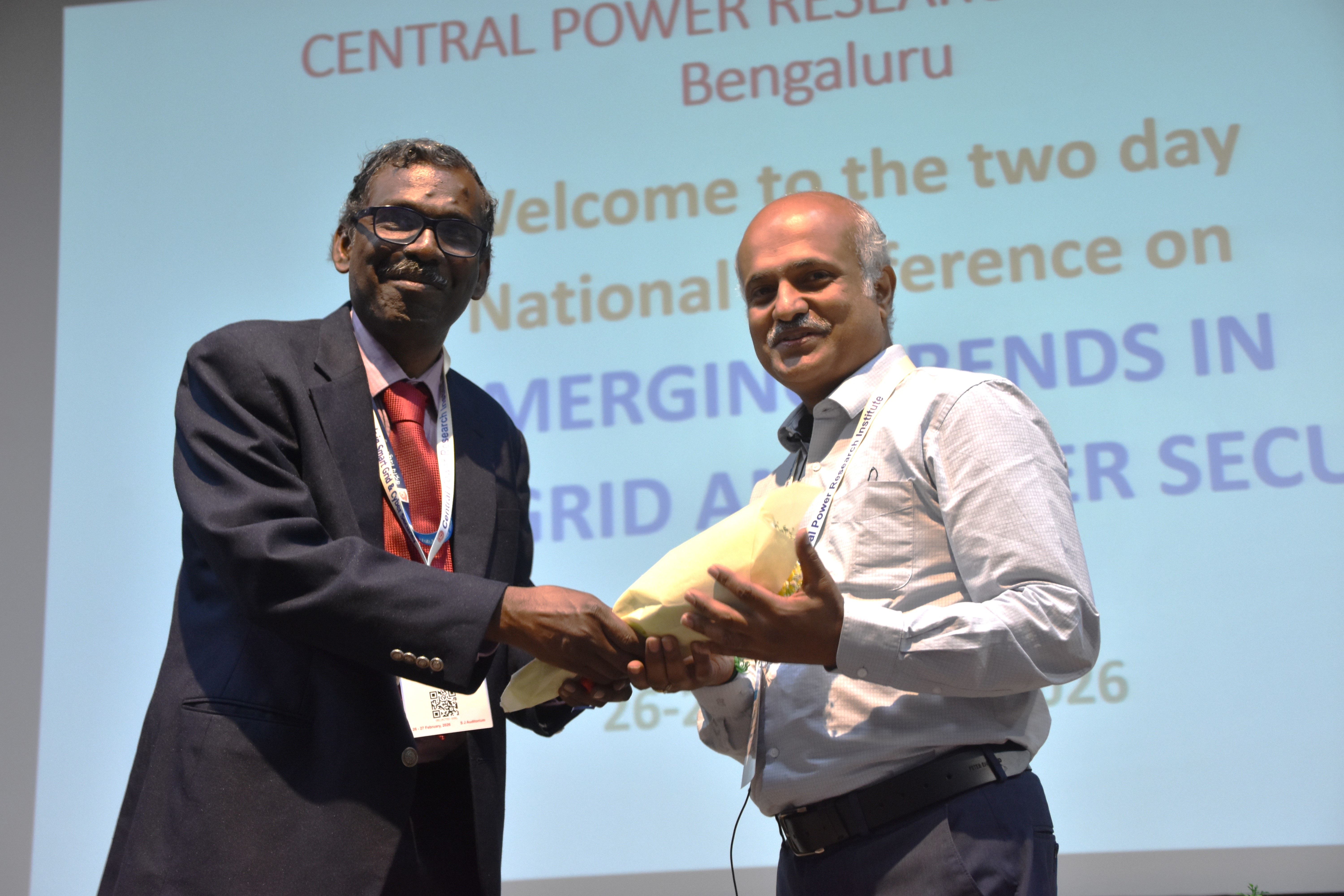 National Conference on Emerging Trends in smart Grid and cyber security as on 26-27 Feb 2026